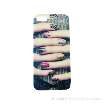 Painting with UV finished printing case for iPhone 5/5s